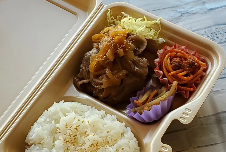 生姜焼き弁当